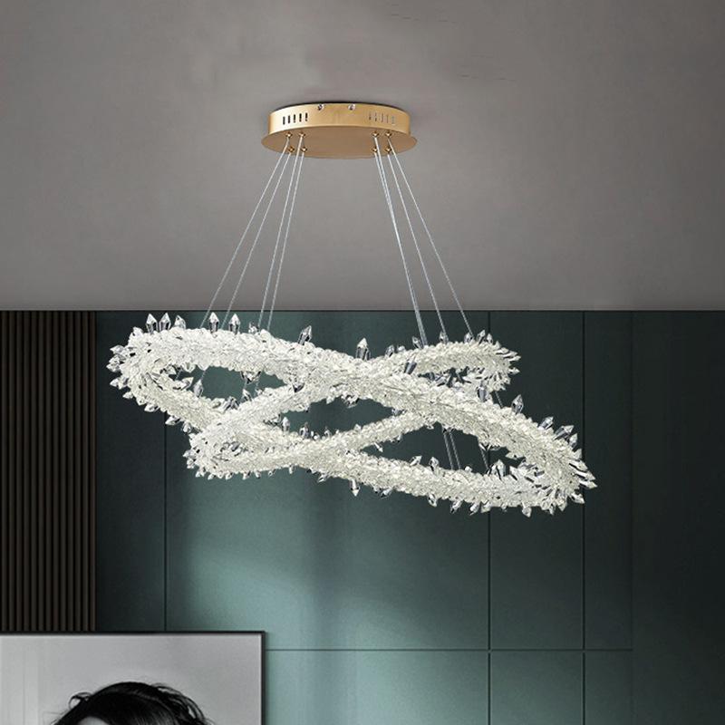 Luxury crystal led chandelier-TI00405-Veeddydropshipping