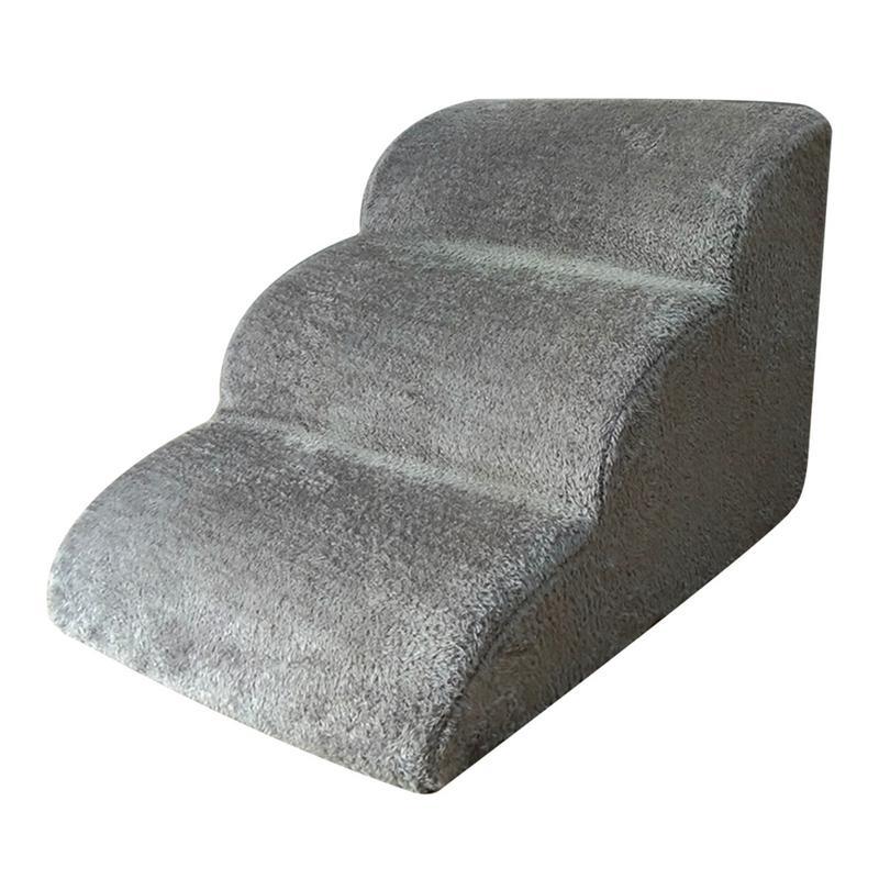 Dog Ladder 3 Tiers Dog Stairs Foam-HA01430-Veeddydropshipping