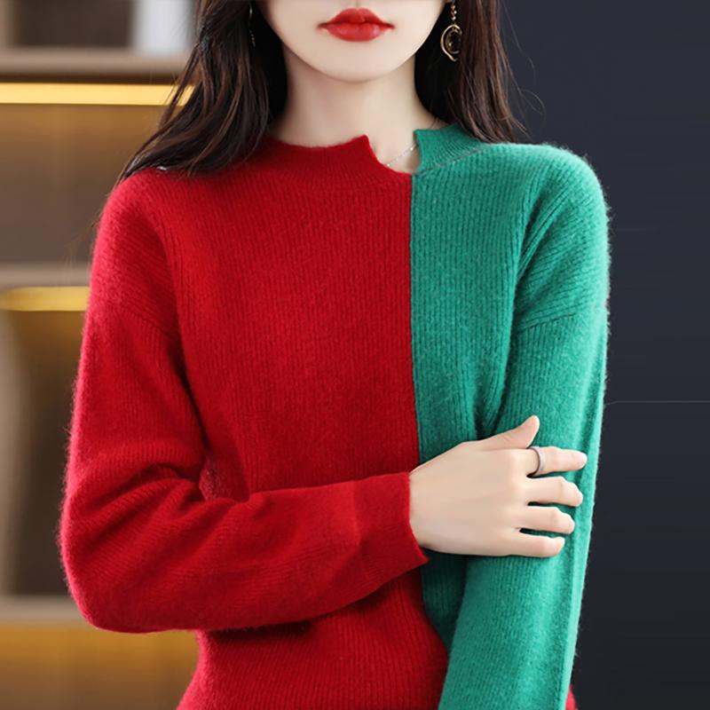 Pullovers Sweater Cashmere Women Knitwears-WF00101-Veeddydropshipping