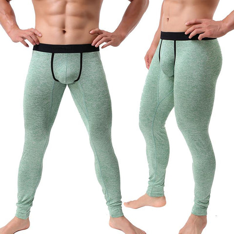 Johns  Sexy U Leggings Men Home  Pajama Sweatpants-MF01559-Veeddydropshipping