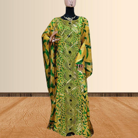 African Dresses Women Evening Party Maxi Dress-WF01676-Veeddydropshipping