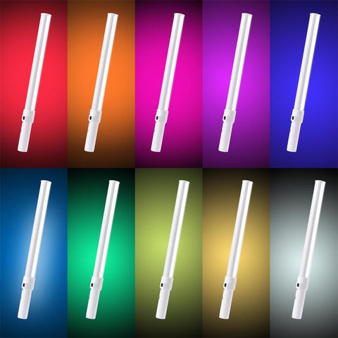 Handheld RGB Colorful Video Stick Light 50CM LED Light Wand CRI -CE00457-Veeddydropshipping