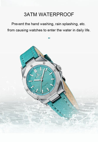 Quartz Leather Bracelet Luxury Women Simple Popular Lady Watch -JW00936-Veeddydropshipping
