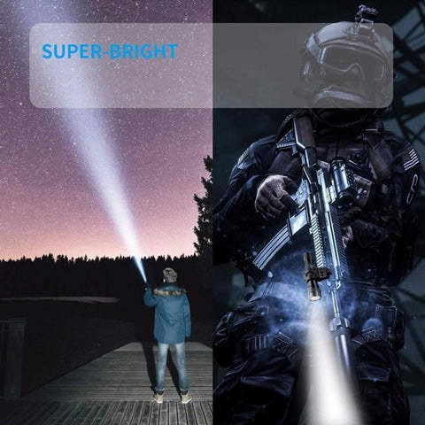 ZK40 50000000LM High Power XHP220 Powerful LED Flashlight Tactical Military-TI00795-Veeddydropshipping