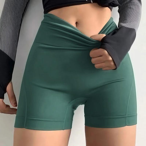 Shorts Sexy Seamless Running Leggings High Waist Elastic Squat-OS01460-Veeddydropshipping