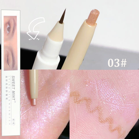 Rose Pink Lying Silkworm Eyeliner Gel Pen-BH00609-Veeddydropshipping