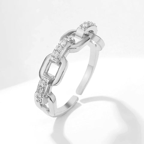 Gothic Simple Bridal Cubic Zirconia Finger Rings for Women -JW00028-Veeddydropshipping