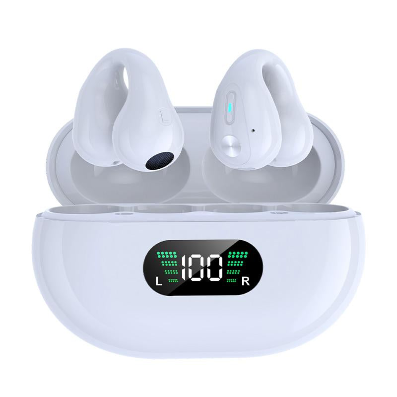 TWS Q80 Wireless Headphones Bluetooth 5.3 Bone Conduction Earphones Earclip-Veeddydropshipping