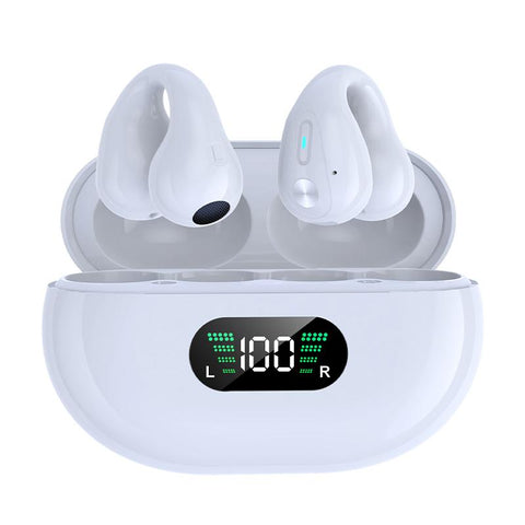 TWS Q80 Wireless Headphones Bluetooth 5.3 Bone Conduction Earphones Earclip-Veeddydropshipping