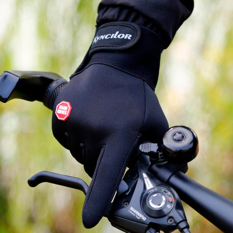 Winter Men Cycling Gloves Full Finger Touch Screen Waterproof Windproof Sport -OS01044-Veeddydropshipping
