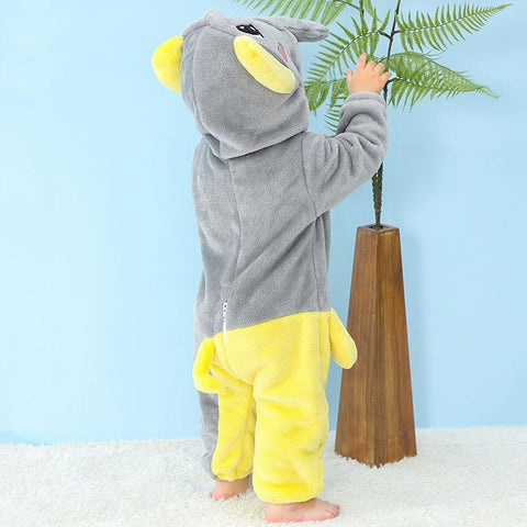 Cute Monkey Lion Animal Cartoon Romper Baby Clothing Long Sleeve Boys Girls-TB00748-Veeddydropshipping
