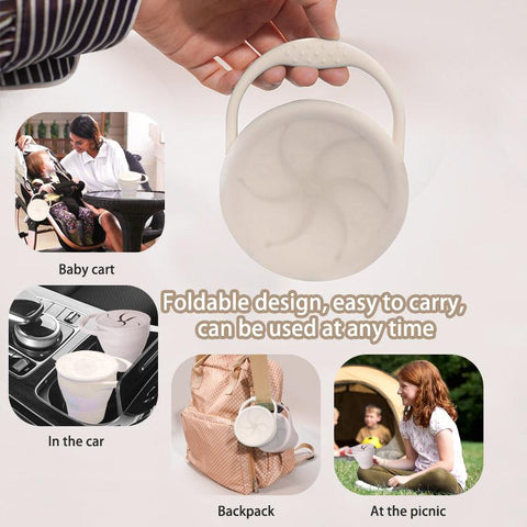 100%Food Safe Approve Silicone Container For Small Items Fashionable-TB00738-Veeddydropshipping