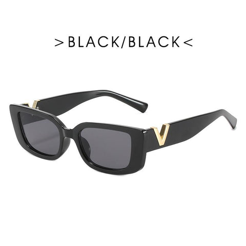 Fashion Cat Eye V Sun Glasses For Ladies-WF01322-Veeddydropshipping