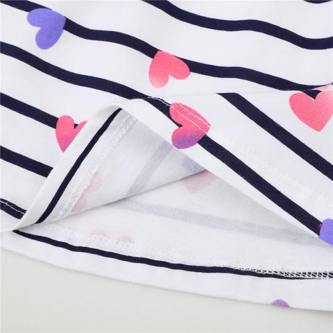 Jumping Meters Princess Girls Dresses Bee Print Party Baby Clothes-TB00878-Veeddydropshipping