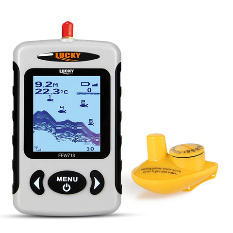 FFW718&amp; FFW718LA Wireless Portable Fish Finder 45M/135FT Sonar Depth -OS00356-Veeddydropshipping