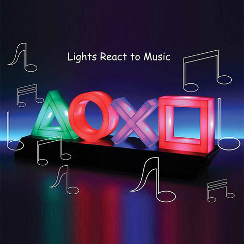 Voice Control Game Icon Light for PS4 Player-Veeddydropshipping
