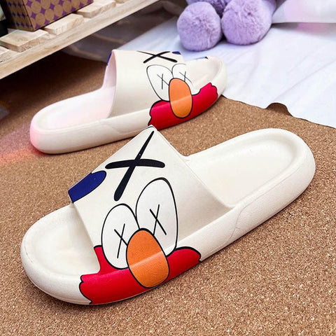 Slides Soft Non-Slip Cute Cartoon Home Shoes Bathroom-BS01072-Veeddydropshipping