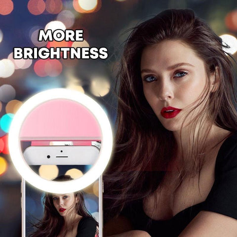 Selfie Lights Mobile Phone Lens Portable Mini Selfie Ring Light Clip LED Fill Selfie Lamp-PA00831-Veeddydropshipping