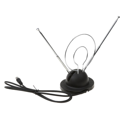 Universal Indoor Rabbit Ear TV  for  Ready VHF UHF Dual Loop-CE01033-Veeddydropshipping