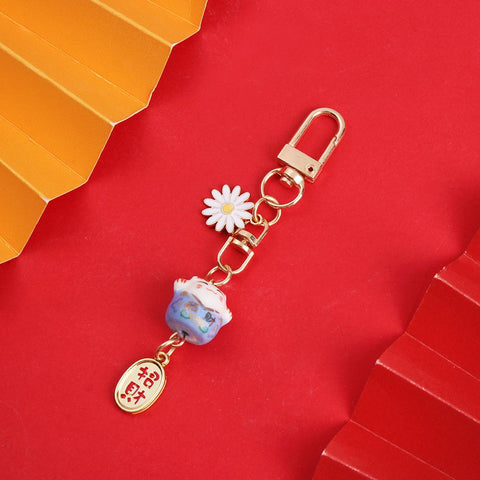 Bag Pendant Decoration Accessory Cartoon Fortune Cat-BS00761-Veeddydropshipping