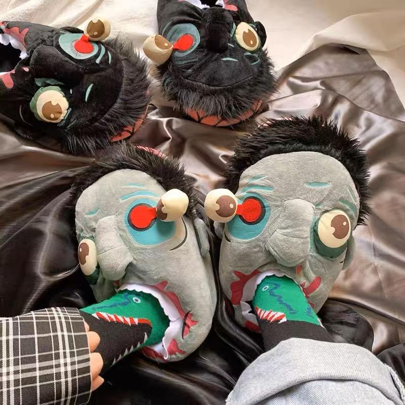 slippers,Soft Warm and non-slip Halloween cosplay home-BS01267-Veeddydropshipping