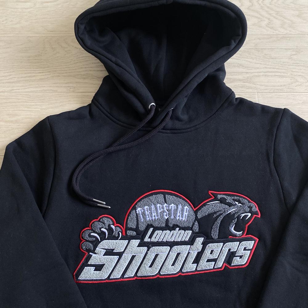 Towel Embroidery Hoodie Shooters Letter Pullover-MF00331-Veeddydropshipping
