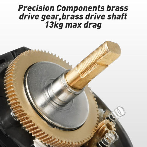 Fishing reel MT200 Bait Casting Reel Big Game 13kg Max Drag jigging Fishing -OS00339-Veeddydropshipping