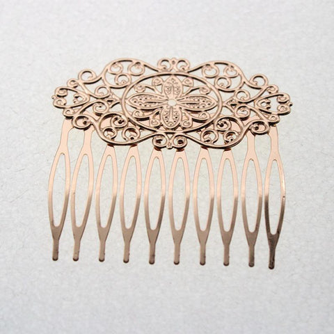 2pcs 10 teeth Hair Combs Hair Accessories For Bride -JW00542-Veeddydropshipping