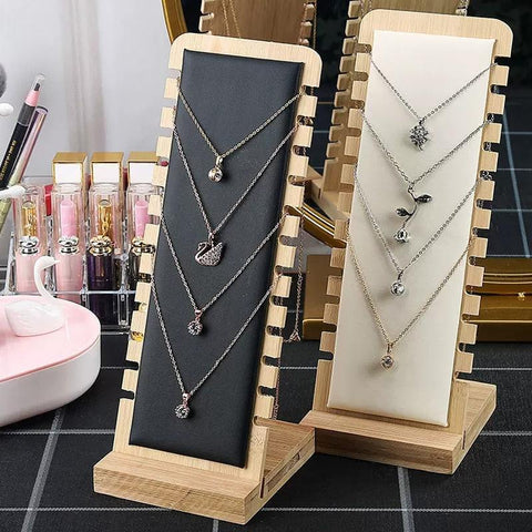 Jewelry Display Stand Necklace Bracelet Display Stand Wooden-JW01683-Veeddydropshipping
