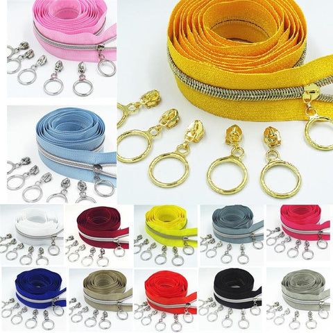 Tooth Bulk Nylon Zipper Coil sliders Code Decoration-HA00030-Veeddydropshipping