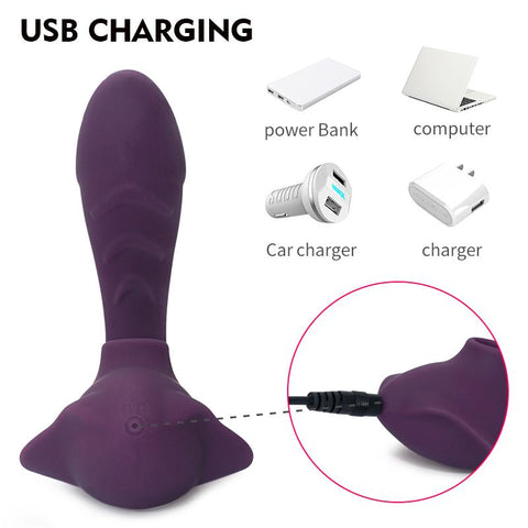 Vagina Sucking Vibrator Vibrating Sucker Oral Sex Suction Clitoris Stimulator -BH01224-Veeddydropshipping