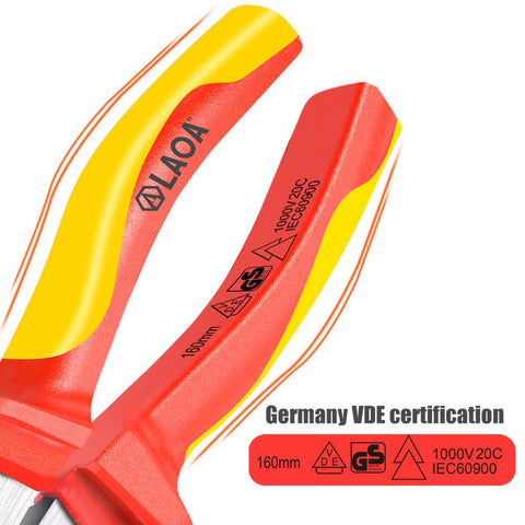 Insulated  Pliers Withstand Voltage-TI00054-Veeddydropshipping