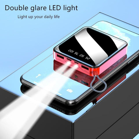 20000mAh Mini Portable Power Bank Digital Display External Battery Fast Charging Mobile Phone-PA00460-Veeddydropshipping
