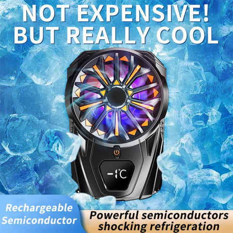 Portable Mobile Phone Radiator Phone Cooling Fan SL02 For PUGB Phone Cooler RGB Cooling-PA00675-Veeddydropshipping