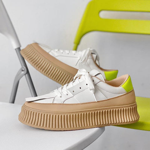 Men New Comfortable Lace Up Vulcanized Shoes-BS01421-Veeddydropshipping