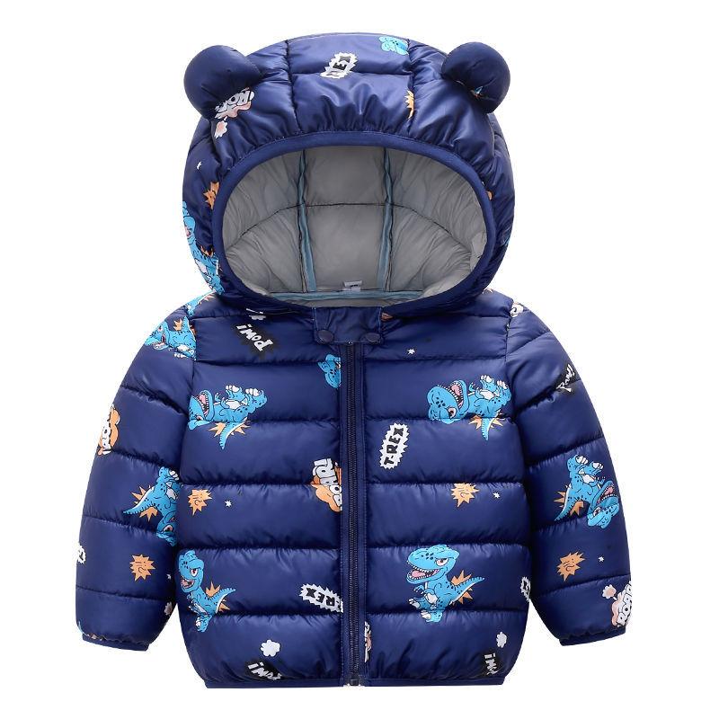 Baby Girls Jacket Kids Boys Light Coats Ear Hoodie-Veeddydropshipping