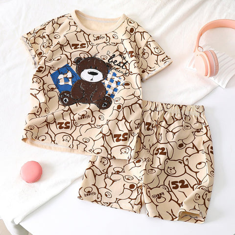 0-3year Baby Clothes set summer Boys Baby leisure Set-TB00317-Veeddydropshipping