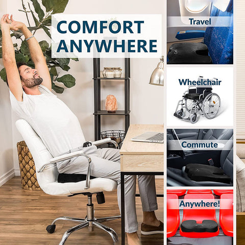 Memory Foam U-shaped Seat Cushion-HA00509-Veeddydropshipping