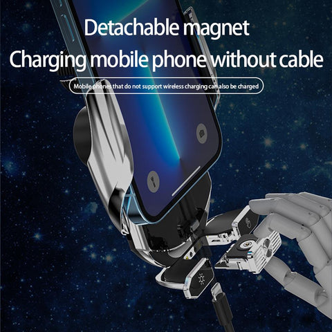 120W Car Wireless Charger Magnetic Air Vent Phone Holder Car Fast Charging Induction-PA00017-Veeddydropshipping