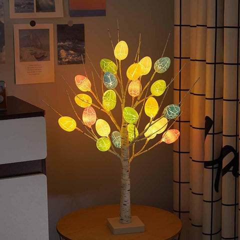 Led Easter Egg Tree With Lights Easter Decorations-HA01872-Veeddydropshipping