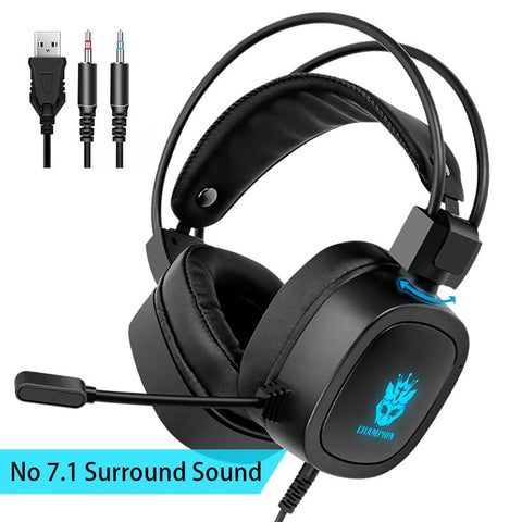 Gaming Headphones Wired Earphones RGB Light Noise Cancelling-Veeddydropshipping