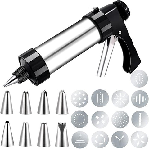 Stainless Steel Cookie Decorative Gun Biscuit-HA01200-Veeddydropshipping