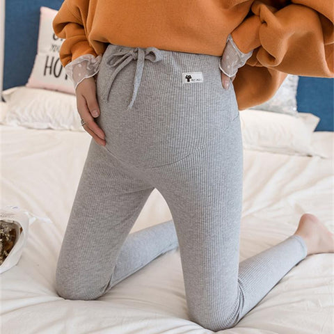 Maternity Pants Soft Slim Adjustable Waist Pregnant Women Leggings-TB00580-Veeddydropshipping
