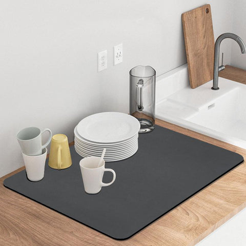 Coffee Drain Pad Crystal Velvet Mat-HA00419-Veeddydropshipping