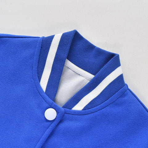 Boys Girls Baseball Uniform Coat Children Winter Clothes-Veeddydropshipping