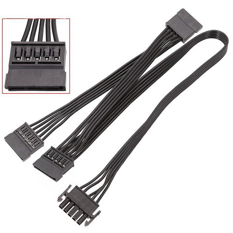 5Pin To 3 Port SATA Peripheral Power Supply Cable For Enermax Modular PSU-CE00177-Veeddydropshipping