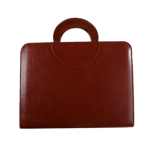 Women Business Briefcase Pu Leather Document Case Notebook-BS00501-Veeddydropshipping