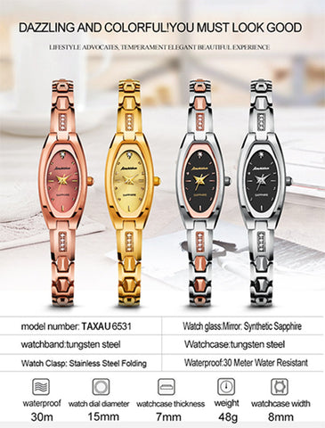 Quartz Watch For Women Waterproof Luxury  Wristwatches Girls -JW01027-Veeddydropshipping