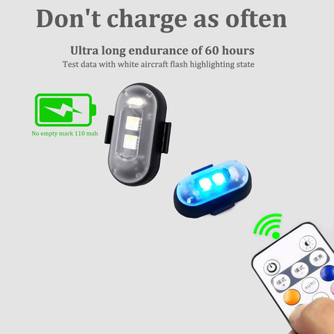 Motorcycle LED RGB Warning Light Universal Car Flash Signal Light-AM00006-Veeddydropshipping