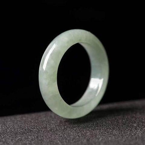 Classic natural jade ring women  wedding jewelry gift rings for women-JW00062